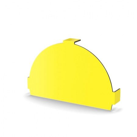 Заглушка конька круглого простая Prisma 0.5