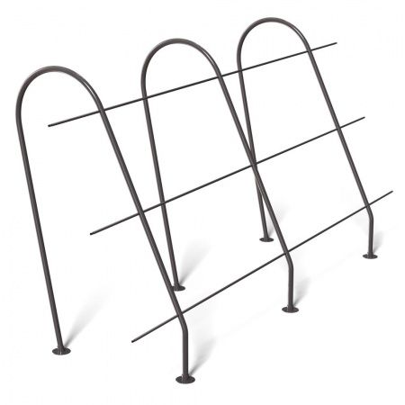 Ограждение кровельное 1200х3000 RAL8019