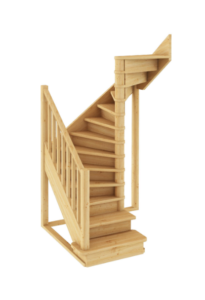 Лестница ЛС-05м без подступенков П дуб