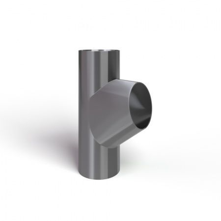 Тройник трубы D100 RAL9005
