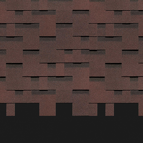 Гибкая черепица Docke Premium Генуя Зрелый каштан