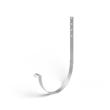 Держатель желоба D125х320 (4 мм) RAL9010