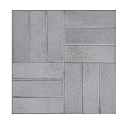 Тротуарная плитка Арт Альянс 12 камней 500 х 500 х 60 Серый