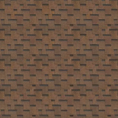 Гибкая черепица Технониколь Румба Мускат коричневый