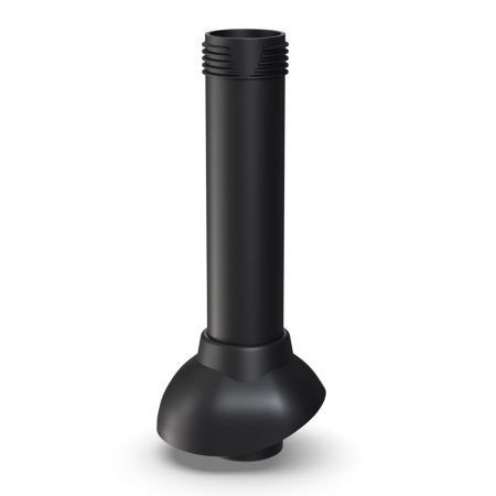 Выход канализации Ø110/500 мм черный