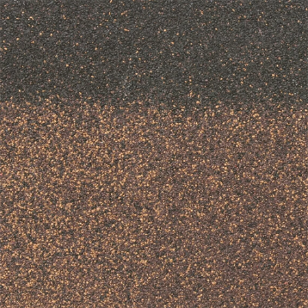 Коньково-карнизная черепица Технониколь Коричневый дуб