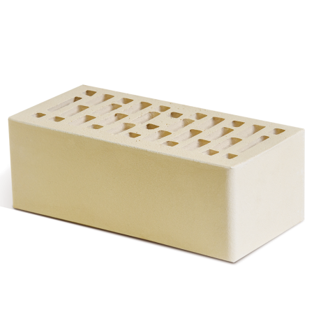 Маркинский кирпич лицевой 1.4НФ светло-бежевый гладкая