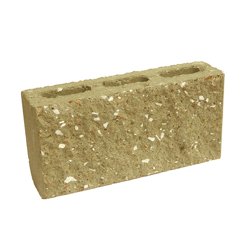 Сплитерный перегородочный блок ССПБ 39 светло-коричневый с мраморной крошкой