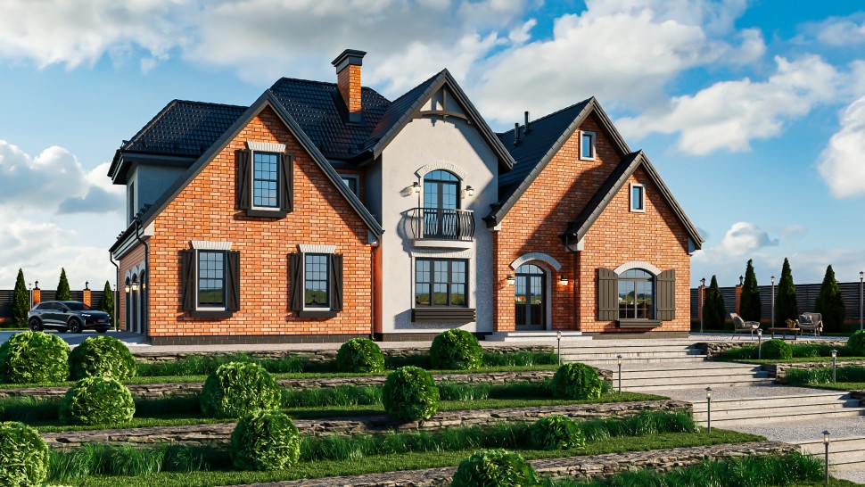 Кирпич ручной формовки Баварская кладка светлая WDF