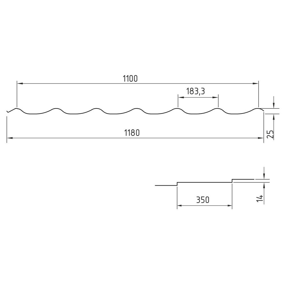Металлочерепица Монтеррей - Фото №1