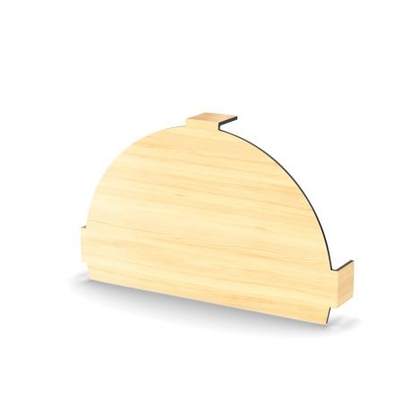 Заглушка конька круглого простая Ecosteel Matt./Т 0.5