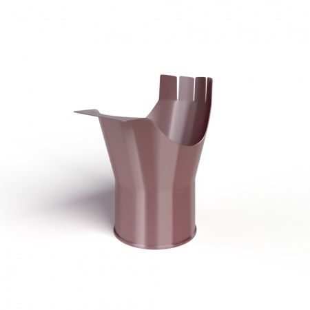 Воронка выпускная D150/100 RAL3005