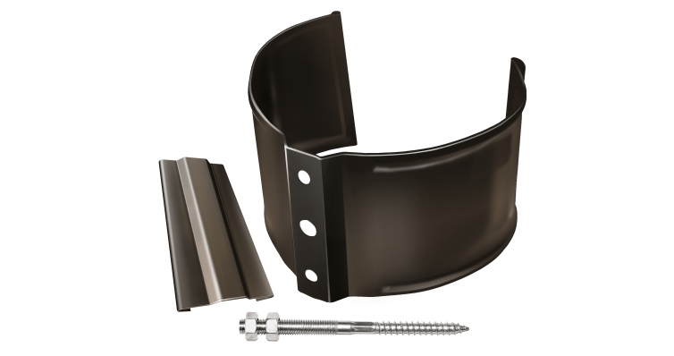 Кронштейн трубы на кирпич 150*100мм Granite