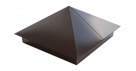 Колпак на столб Цинк 0,45