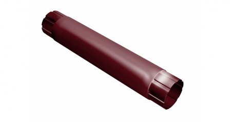 Круглая труба соединит. 1м Granite 125*90мм