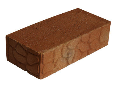 Чекмагушевский кирпич рядовой полнотелый 1НФ красный дикий камень (М-125)