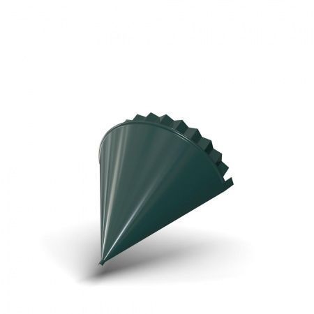 Заглушка конька круглого конусная Пластизол 0.5