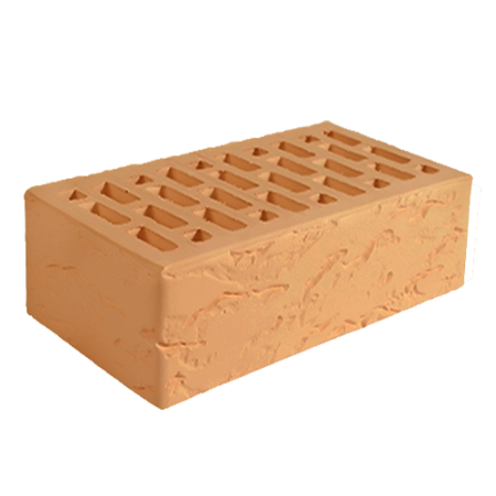 Кирпич лицевой пустотелый Норский 1,4НФ сафари рифленый