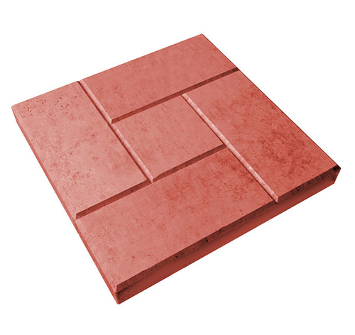 Тротуарная плитка Арт Альянс Калифорния 300 х 300 х 30 Красный