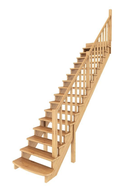 Лестница К-020у дуб