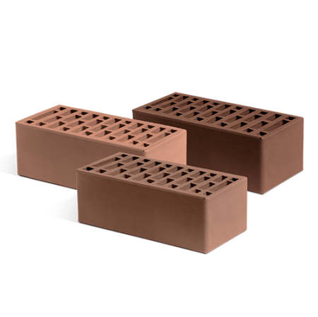 Маркинский кирпич лицевой 1НФ мюнхен гладкая