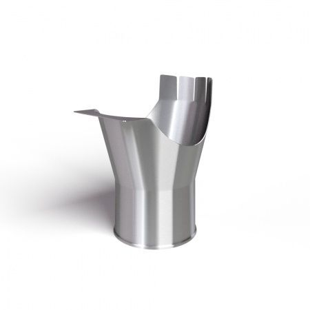 Воронка выпускная D185/150 оцинковка