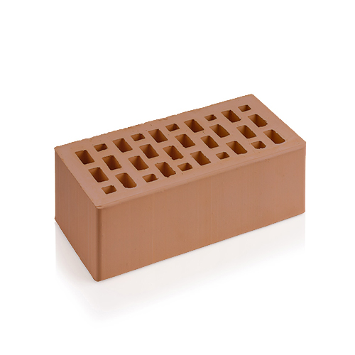 Челнинский кирпич керамический 1.4НФ бордо 09 гладкий