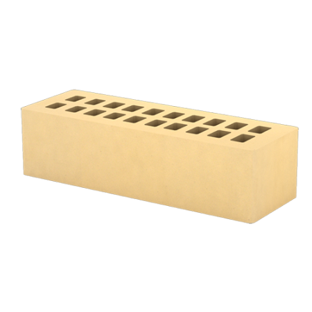 Кирпич лицевой Тербунский гончар пустотелый 0,7НФ золотистый гладкий