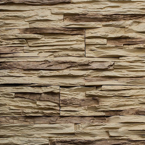 Облицовочный камень Арт Альянс Барокко бежевый+темно-коричневый