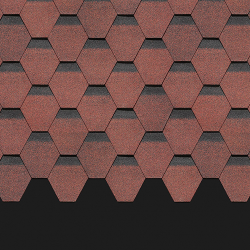 Гибкая черепица Docke Premium Шеффилд Клубника