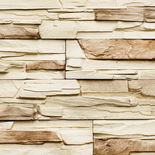 Облицовочный камень Арт Альянс Авангард бежевый+светло-коричневый