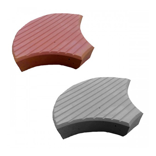 Брусчатка вибролитье Арт Альянс Чешуя 260 х 176 х 60 Красный