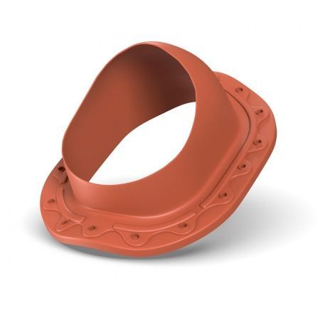 Проходной элемент для труб Ø110-160 мм для металлочерепицы кирпичный