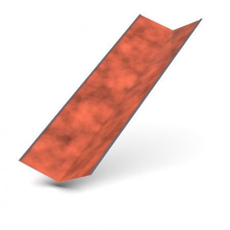 Планка ендовы нижняя 298х298х2000 CLOUDY 0.5