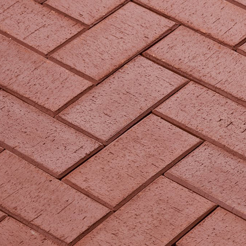 Клинкер тротуарный ЛСР 0,51НФ темно-красный "Эдинбург"
