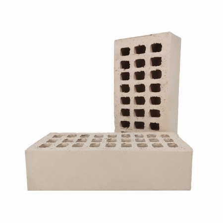 Ревдинский кирпич лицевой пустотелый 1НФ сливки, оттенок А