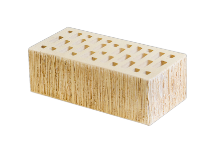 Маркинский кирпич лицевой 1.4НФ светло-бежевый тростник