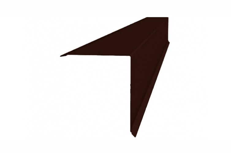 Конек односкатной кровли 160*160 Velur 0.5