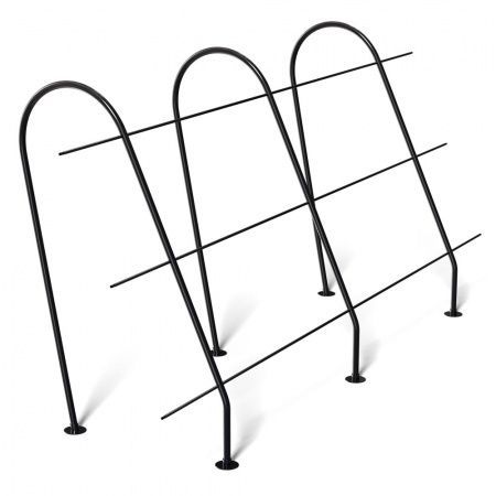 Ограждение кровельное 1200х3000 RAL9005