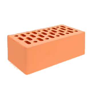 Кирпич лицевой пустотелый Норский 1,4НФ сафари гладкий