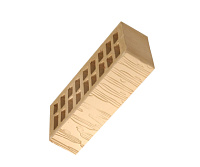 Брянский лицевой кирпич слоновая кость береста 1НФ