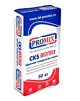 Смесь кладочная цветная Promix CKS 017 черный 6420 50 кг