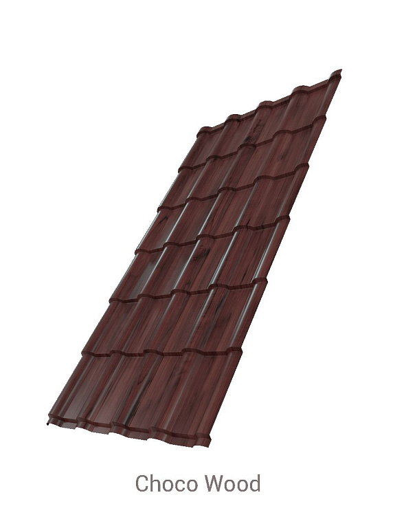 Металлочерепица Kamea GreenCoat Pural BT 0.5