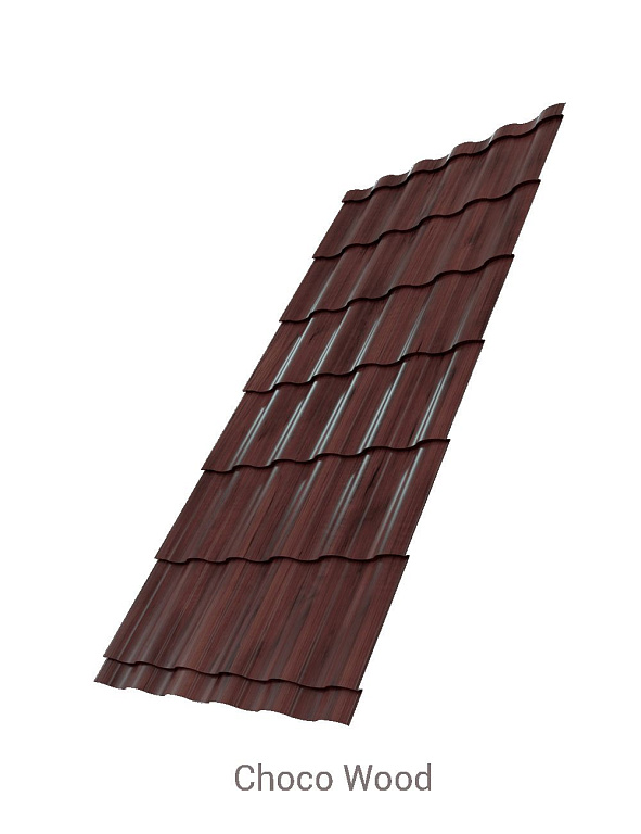 Металлочерепица Kredo GreenCoat Pural BT 0.5