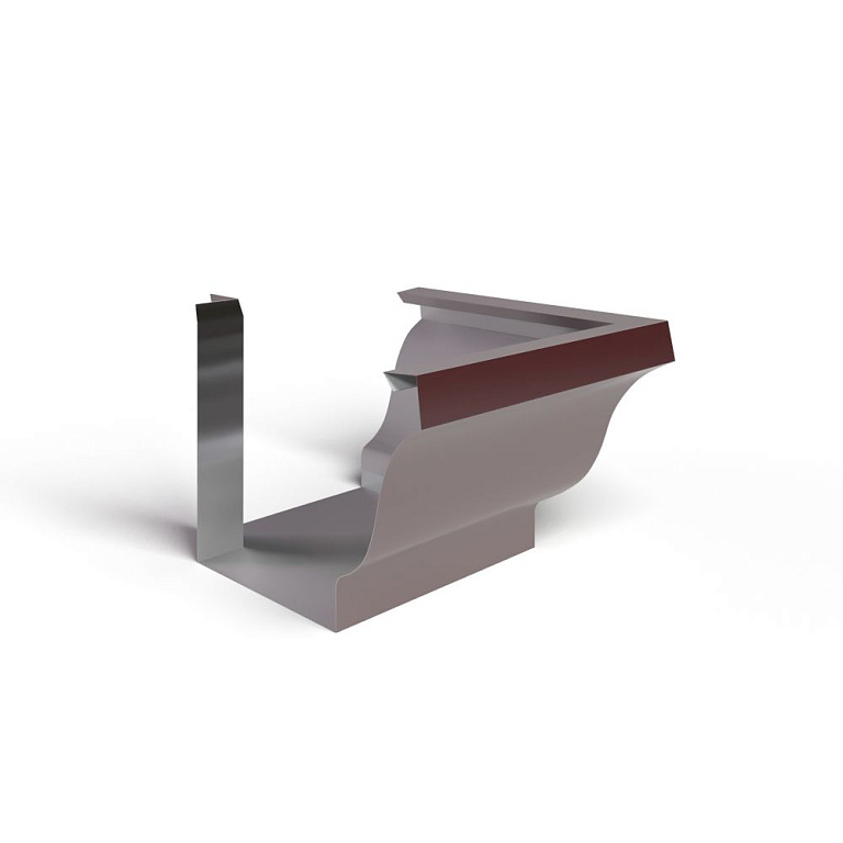 Угол желоба 120х86 наружный полиэстер